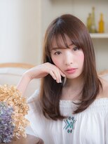 オーブ ヘアー ブランコ 久米川店(AUBE HAIR Blanco)&nbsp;シースルーバング♪サラサラストレート