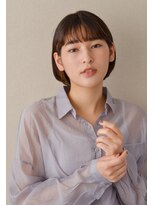 アトリエイトワ(atelier ittowa)&nbsp;大人かわいい前髪パーマ＆ひし形シルエットイメチェン小顔