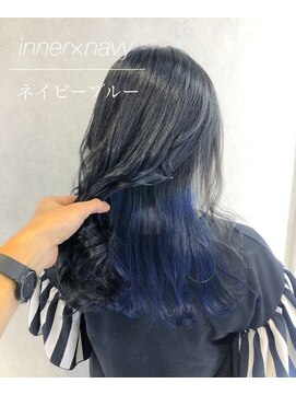 キール 吉祥寺(KIR) インナー、グラデーション、エクステ、ホワイトブリーチ