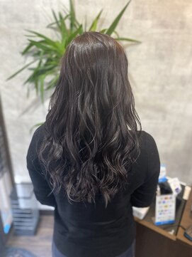 リュクレア(Luclea) 色落ちも綺麗なダークラベンダーアッシュ