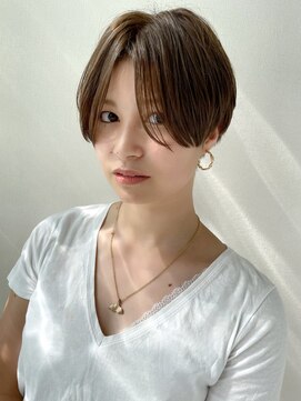 トータルビューティーハウス フラップ ミチ 野田店(total beauty house flap MICHI) 【flap MICHI島田和也】前髪なし丸みショート