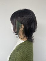 オット ドレス(Otto dress) インナーグリーン ×ウルフ