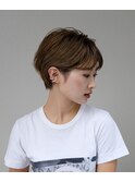 大人ナチュラルなショートボブスタイル◎