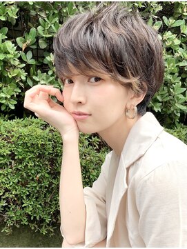 ソイルバイロミー(soil by ROMMY) 色っぽく可愛いベリーショート◎インナーカラー☆/横浜髪質改善