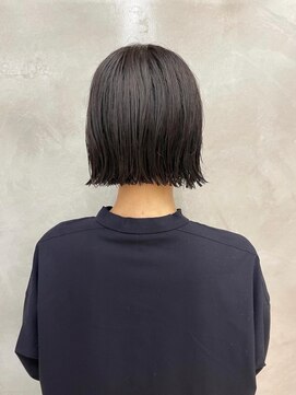 シアン(SYAN) 切りっぱなしボブ