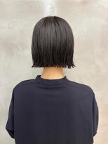 シアン(SYAN) 切りっぱなしボブ