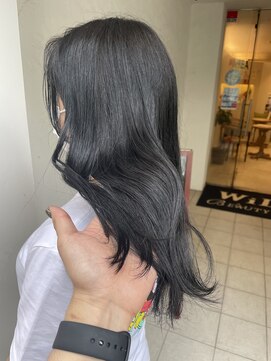 ウィル 京橋店(WiLL) 【WiLL京橋店】朝尾愛花　ブリーチ無しシアーグレージュ