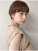 30代 マッシュショート ショート ショートカット 青山 小顔
