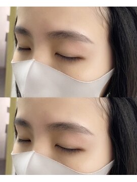 ウプヘアサロン ナチュラルブロウリフト