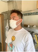 1.5ミリスタートの刈り上げショート
