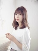 髪質改善/切りっぱなしボブ/美髪/30代40代/［人形町］