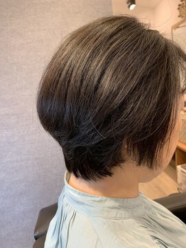 キューエルシーカットスタンド 勝川駅前店(QLC CUT STAND) 前下がりショート