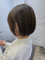 ロエ 平尾山荘(loe)&nbsp;【髪質改善】コンパクトショート×透明感アッシュ/平尾/高宮