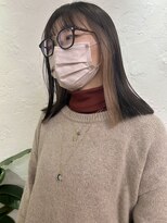 イット(it.)&nbsp;kana インナーカラー ミルクティーベージュ