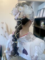 ヴィヴァーチェイルソーレ(VIVACE ilsole)&nbsp;20代30代40代♪お呼ばれ大人かわいい編み込み風アレンジ