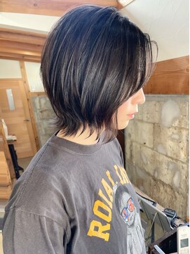 セル(CELL) 外ハネくびれボブ