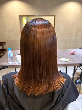 ヒース 姪浜(Heath) 外ハネ　ミディアムスタイル　20代30代40代