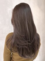 アイティーバイアルバム 藤沢店(IT by ALBUM)&nbsp;ラベンダースモークレイヤーカット_大人ガーリー_ba441501