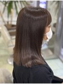 大人ヘルシーミディアムボブスタイル!