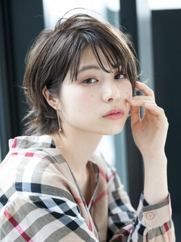 ビューティシモ 狭山(Beautissimo)の写真/オイル成分60％のイノアカラーを使用した頭皮に優しいグロスカラー◎艶感のある上品な仕上がりを実現！