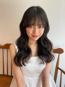 ガーランド (Garland) 大人かわいいロングレイヤー顔まわりレイヤーシースルーバング