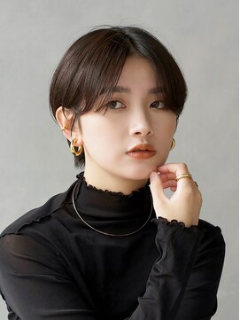 アルバム 池袋(ALBUM) 大人ショート__ハッシュカットフルバング_ba464144