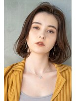 ケアリー 大日(Carelly)&nbsp;ミディアムレイヤー/大人可愛い/髪質改善/シースルーバング