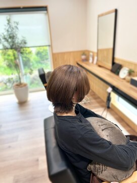 ココネ(cocone) 髪質改善オリーブカラー×くびれカット