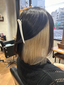 ビス リアン 川口店(Vis lien) チラ見せ可愛いインナーカラー