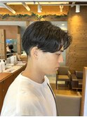 【ニュアンスパーマ】韓国風センターパートスタイル