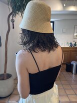 Relax perm hair
