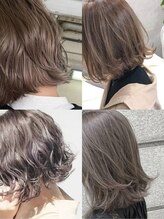 ルミヘアー 金沢駅西口店(Lumi hair) 【骨格補正カット+透明感ダブルカラー】¥11,900
