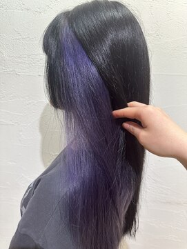 プライズ 成増店(prize) インナーカラー×ラベンダー ダブルカラー成増