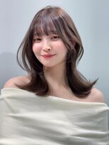 ニューヨークニューヨーク 梅田茶屋町店(NYNY)&nbsp;大人可愛いオリーブベージュ×レイヤーカット