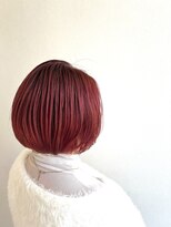 ラフ(LAFF)&nbsp;ピンク/チェリー/ボブ/ショート