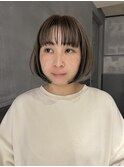【riNa】アンブレラカラー、デザインカラー、ミルクティー