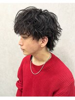 ジェイドゼロウィズアクロス(JADE -zero- with AKROS)&nbsp;波巻きスパイラルシャドウパーマ