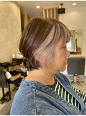 40代50代60代◎フェイスフレーミングで白髪ぼかし◎大人ショート