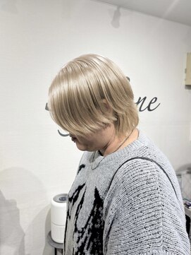 ソッフィオーネ(Soffione) ホワイトブロンド/ブロンド/メンズカラー