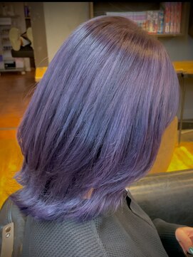 ヘアーサロン リアン 鴻巣店(hair salon Rien) 透明感ブルーラベンダー