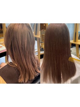 クセやエイジング毛に対応◎高補修を叶える『次世代髪質改善トリートメント』で潤い溢れる美髪に♪