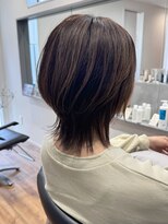 チョキナ(chokina.)&nbsp;ミディアムレイヤー×サンドベージュ