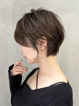ロンドエニカ 大宮(Lond enika) ミニウルフレイヤーカット顔周りカット前髪カットショート/大宮