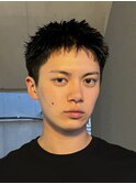 スパイキーショート　バズカット　メンズショート