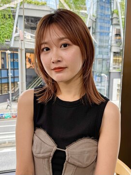 ガーデントウキョウ(GARDEN Tokyo) ミディアムレイヤー/フェイスレイヤー/ベージュカラー/20代30代