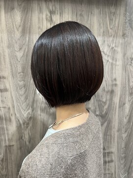 ヘアメディカルサロン 銀座PREMIUM店 30代40代50代/艶髪/つやカラー/ボブ