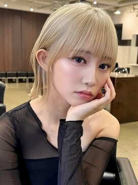 アビー(ABBEY3) 切りっぱなしボブレイヤーボブ大人ボブパツっとボブラインボブ