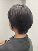 首元スッキリ◎ ひし形ショートヘア