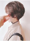 【morio 原宿】ニュアンスショートパーマ