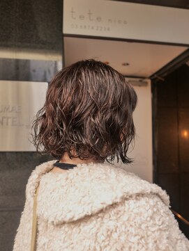 テテ ニコ(tete nico) ボブパーマ